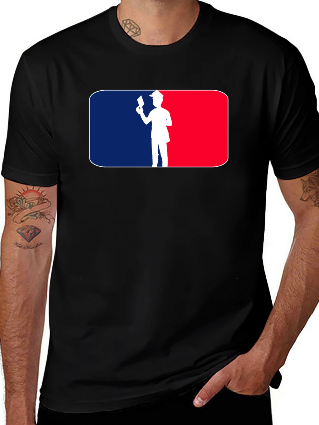 Painters League T-Shirt - Novelty Graphic Tee