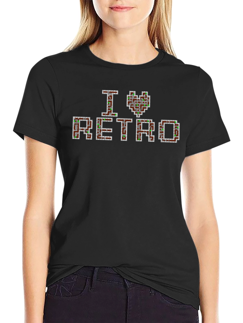 I Love Retro Graphic Tee - Gamer T-Shirt