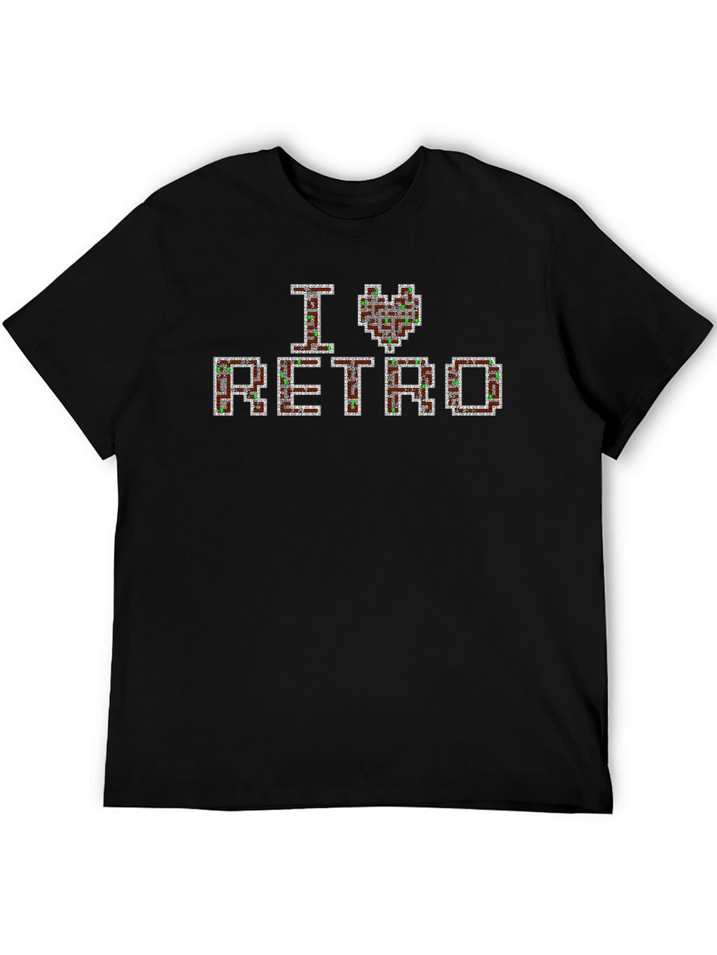 I Love Retro Graphic Tee - Gamer T-Shirt