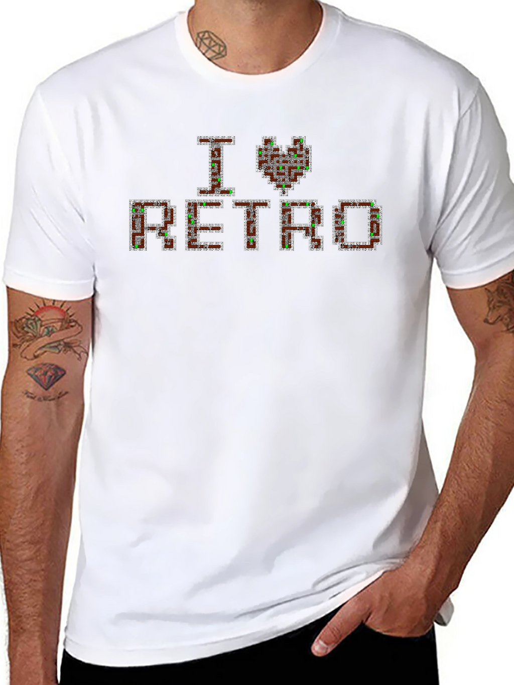 I Love Retro Graphic Tee - Gamer T-Shirt