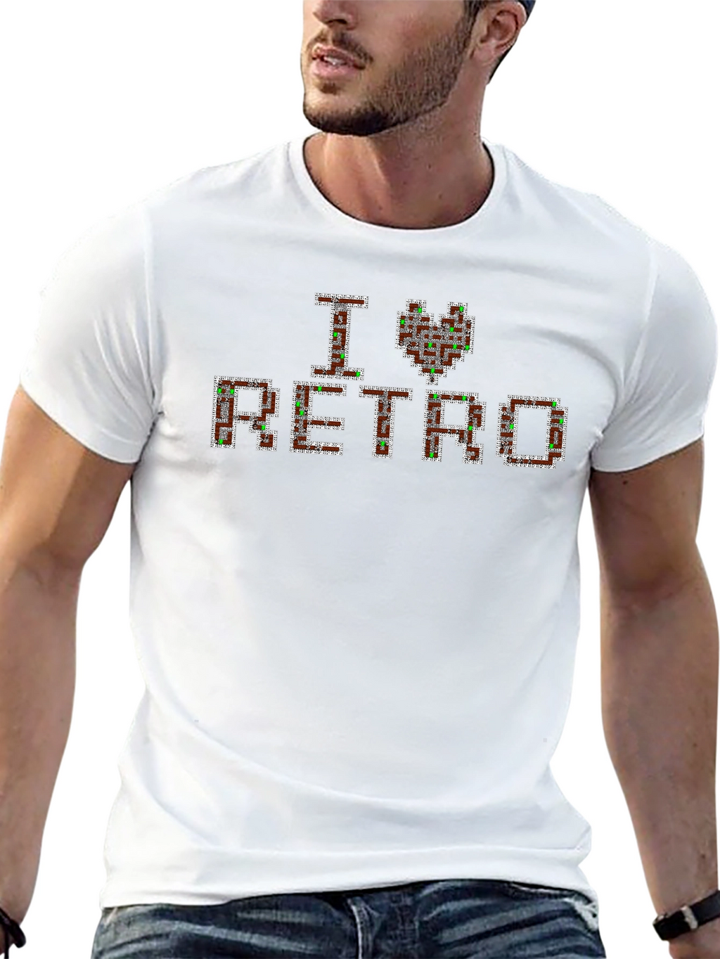 I Love Retro Graphic Tee - Gamer T-Shirt