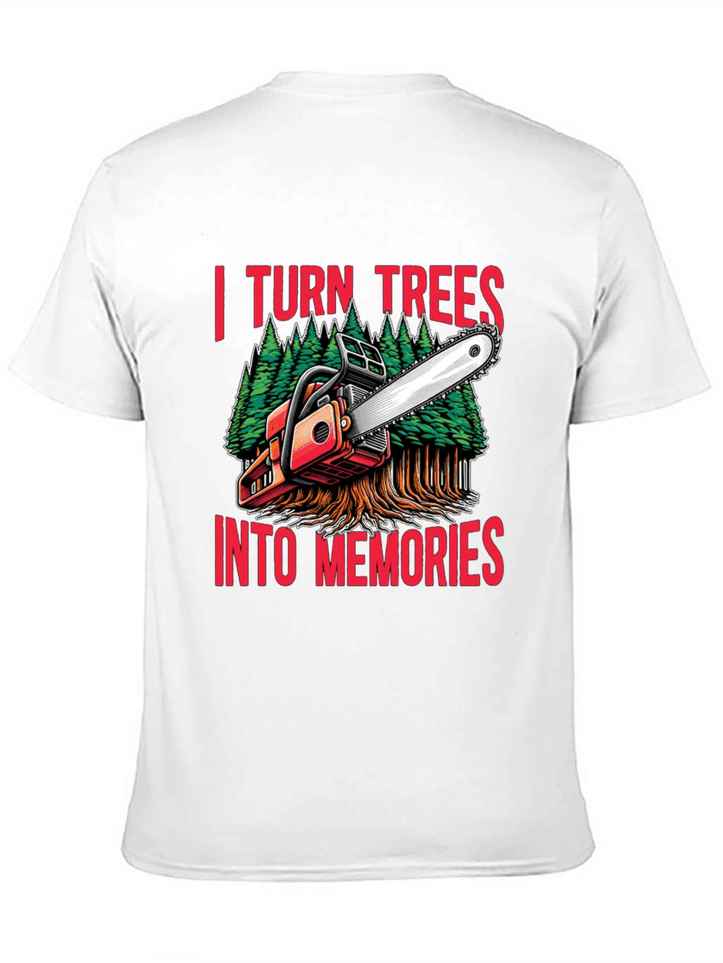 Turn Trees Into Memories Graphic T-Shirt