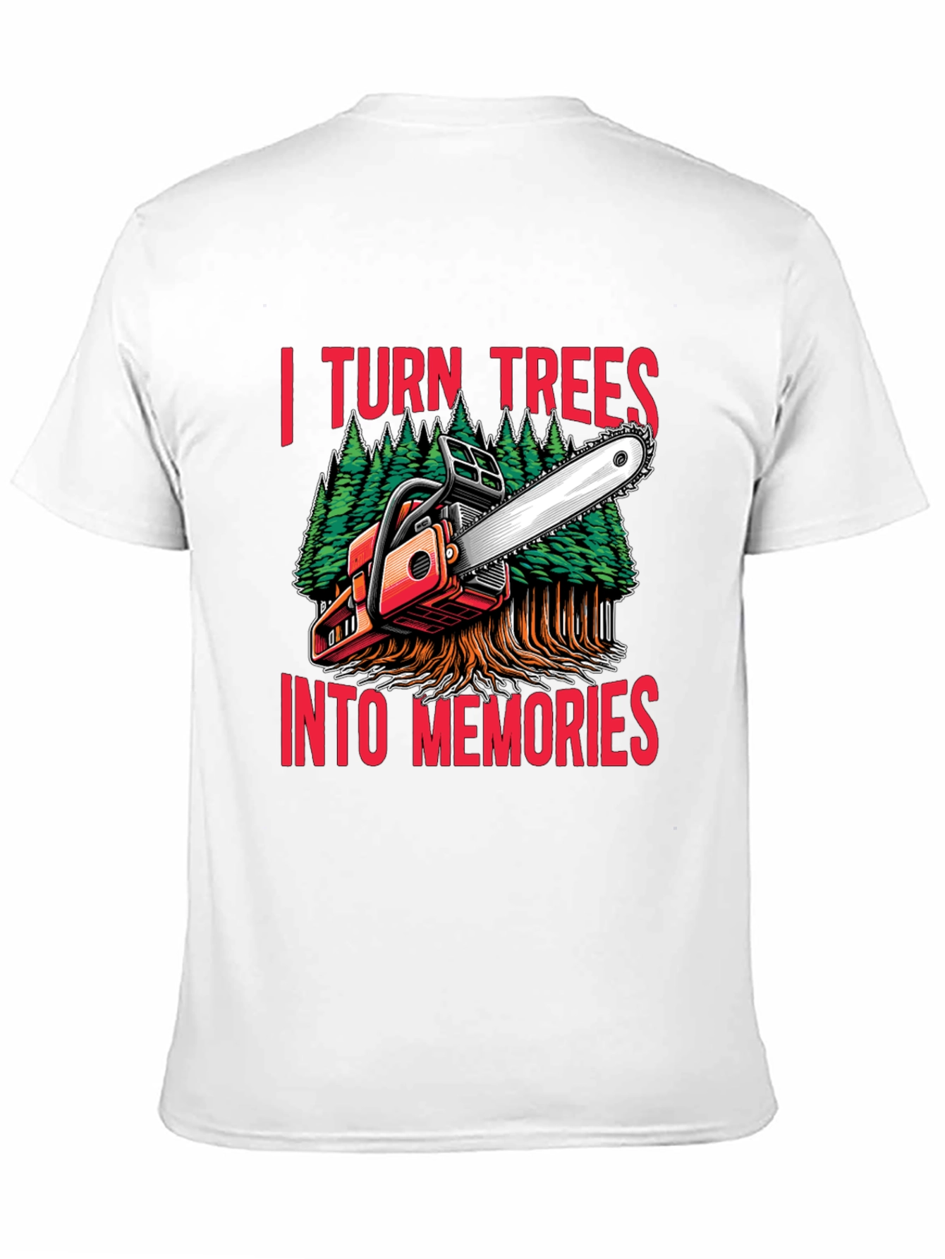 Turn Trees Into Memories Graphic T-Shirt