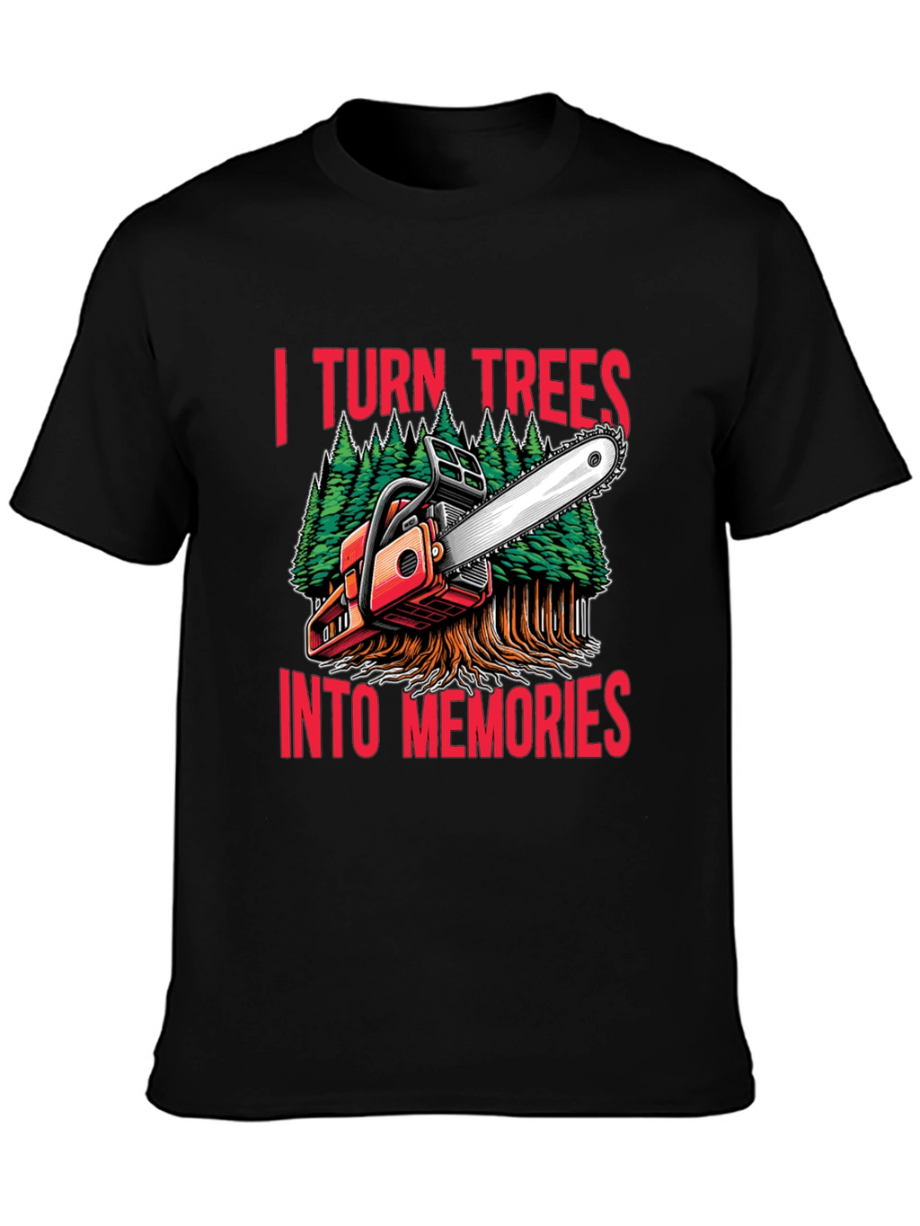 Turn Trees Into Memories Graphic T-Shirt