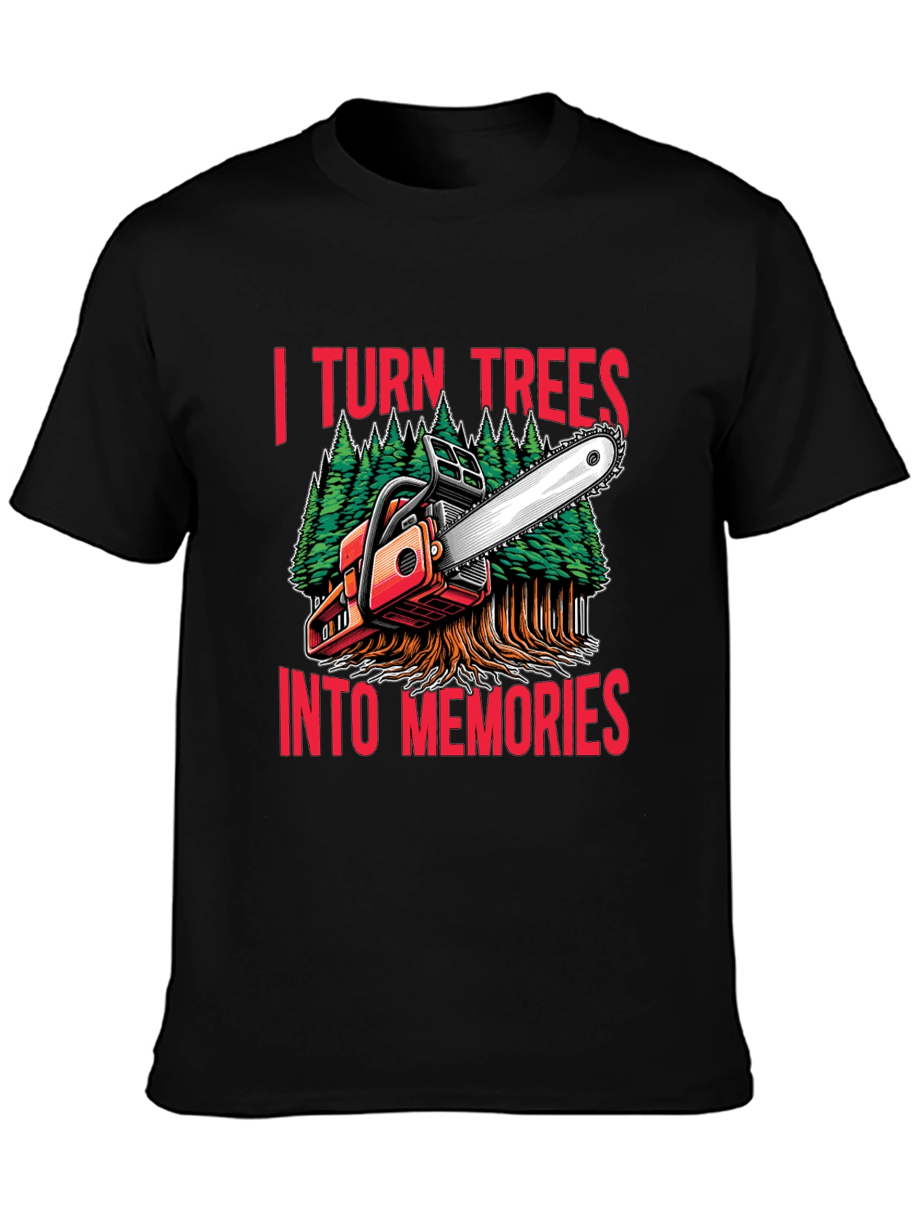 Turn Trees Into Memories Graphic T-Shirt