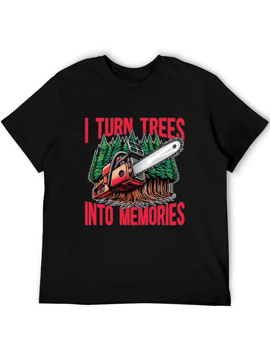 Turn Trees Into Memories Graphic T-Shirt