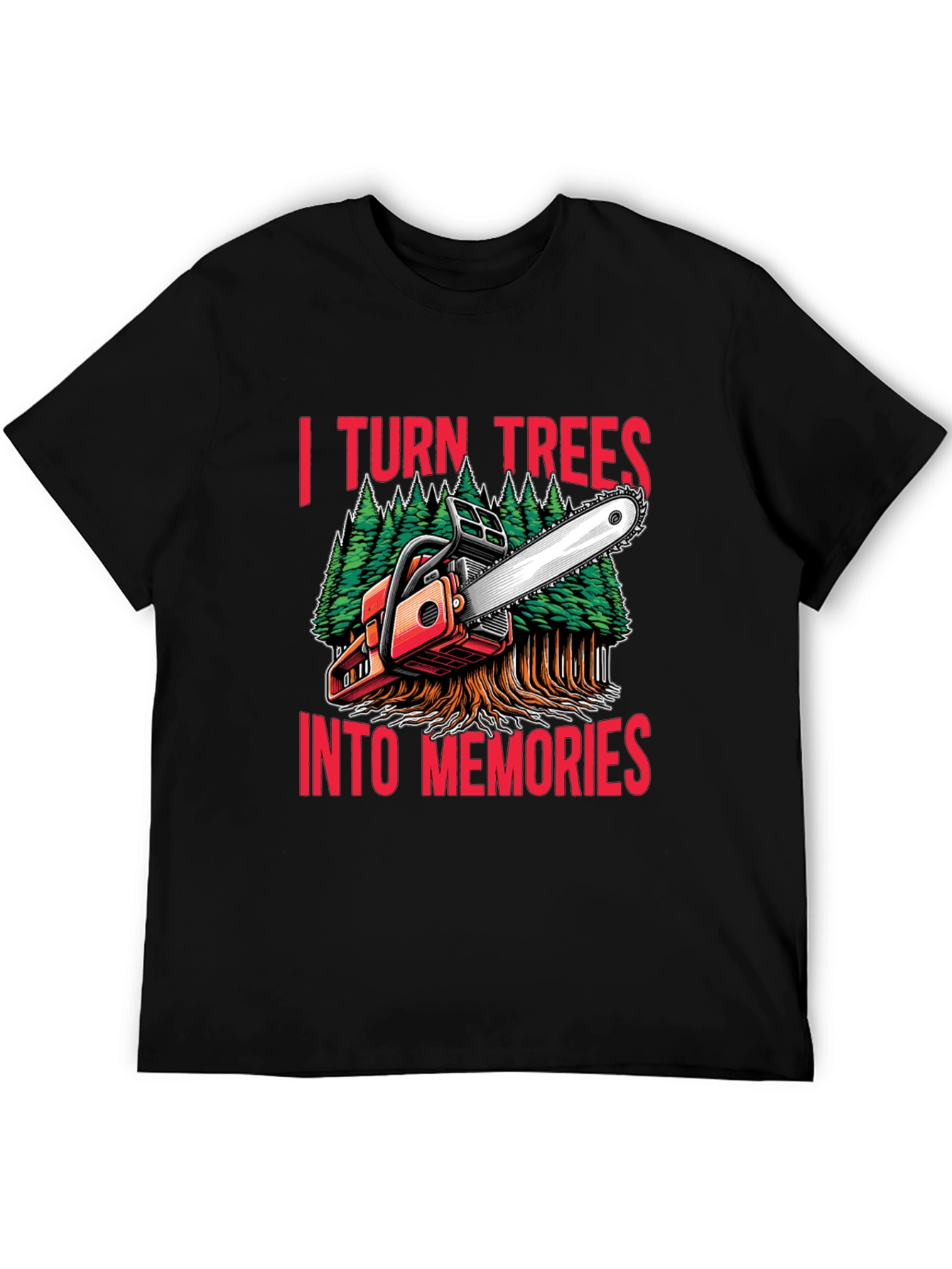 Turn Trees Into Memories Graphic T-Shirt