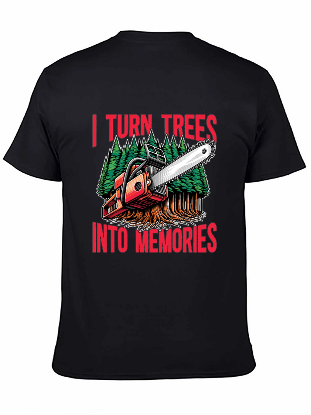 Turn Trees Into Memories Graphic T-Shirt