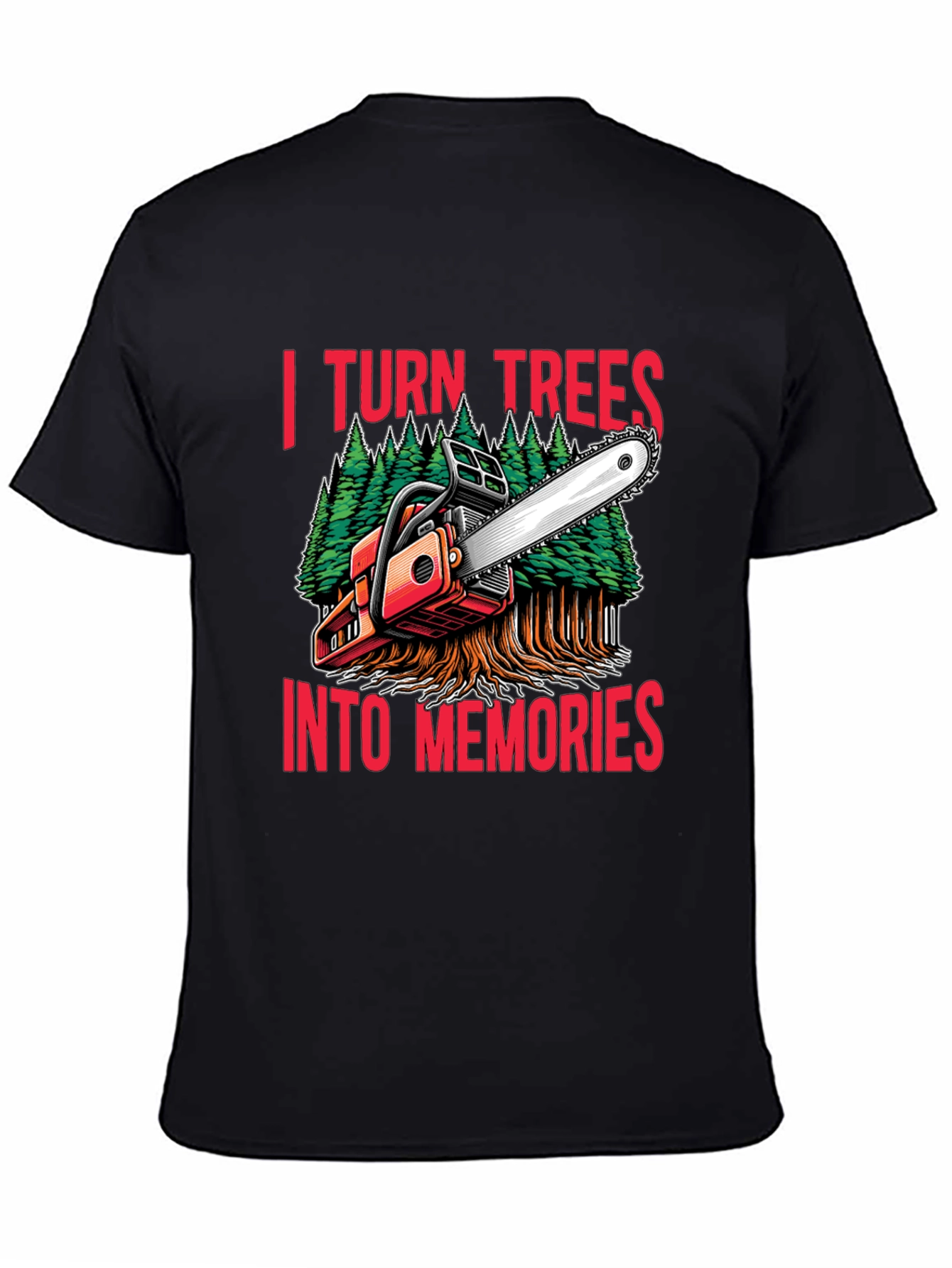 Turn Trees Into Memories Graphic T-Shirt