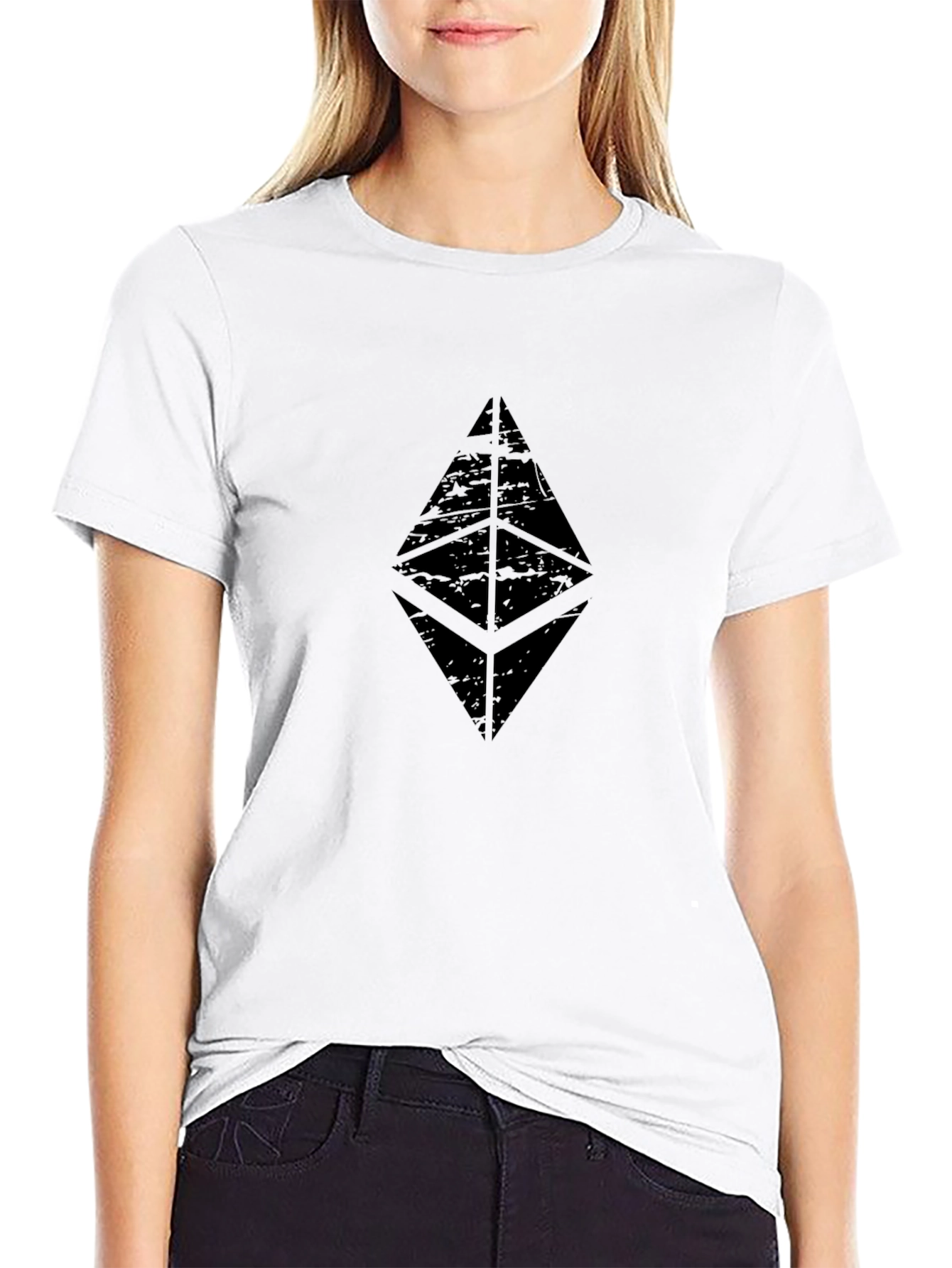 Ethereum Crypto Black Graphic Tee
