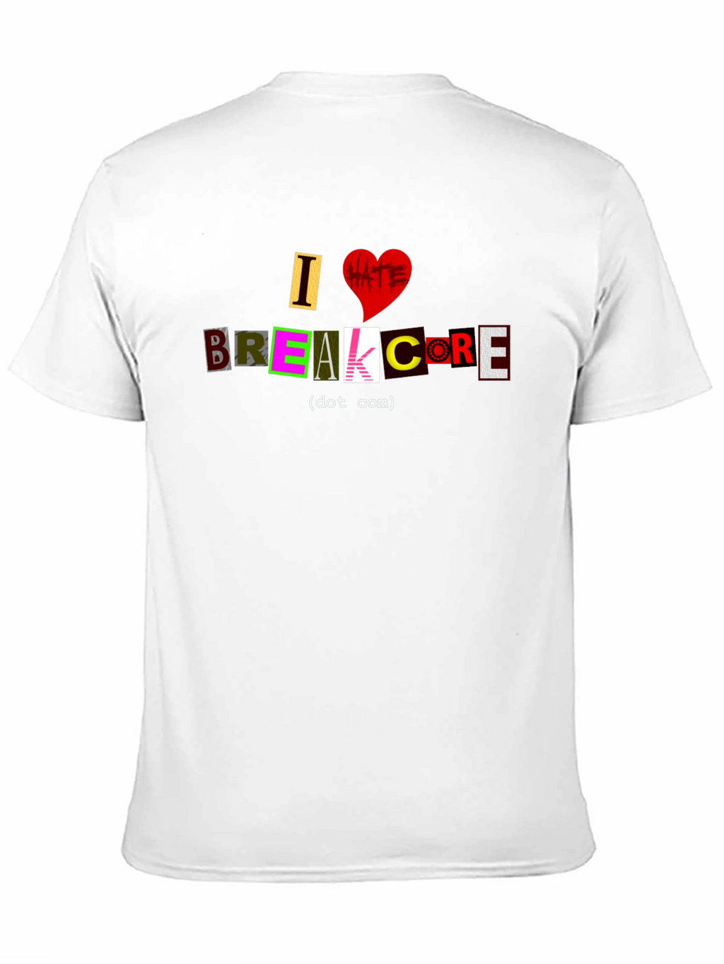 I Heart Breakcore T-Shirt Black