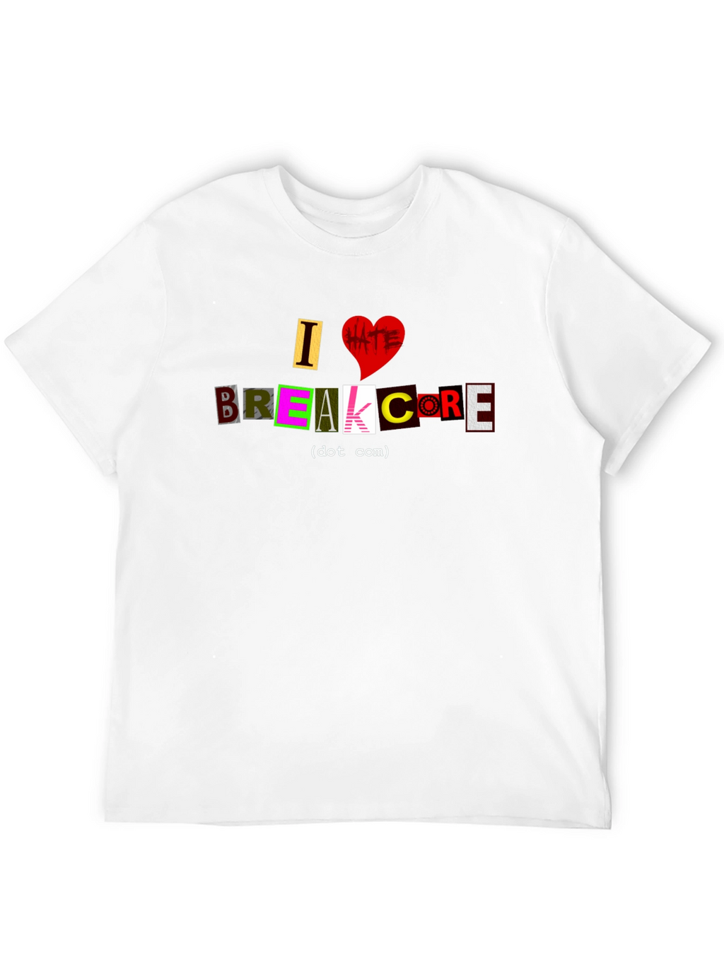 I Heart Breakcore T-Shirt Black
