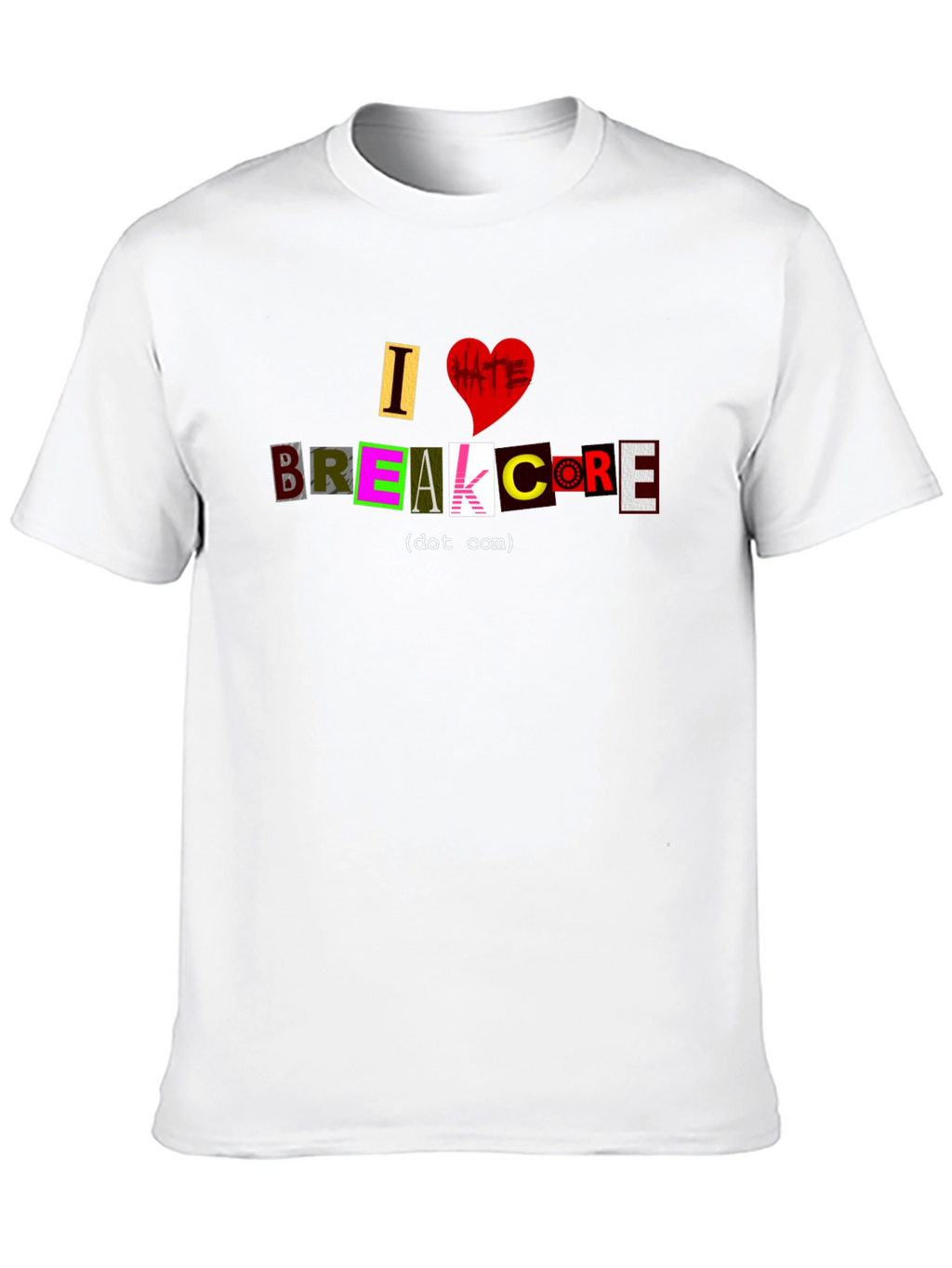I Heart Breakcore T-Shirt Black