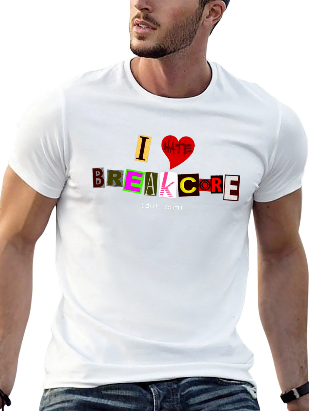 I Heart Breakcore T-Shirt Black