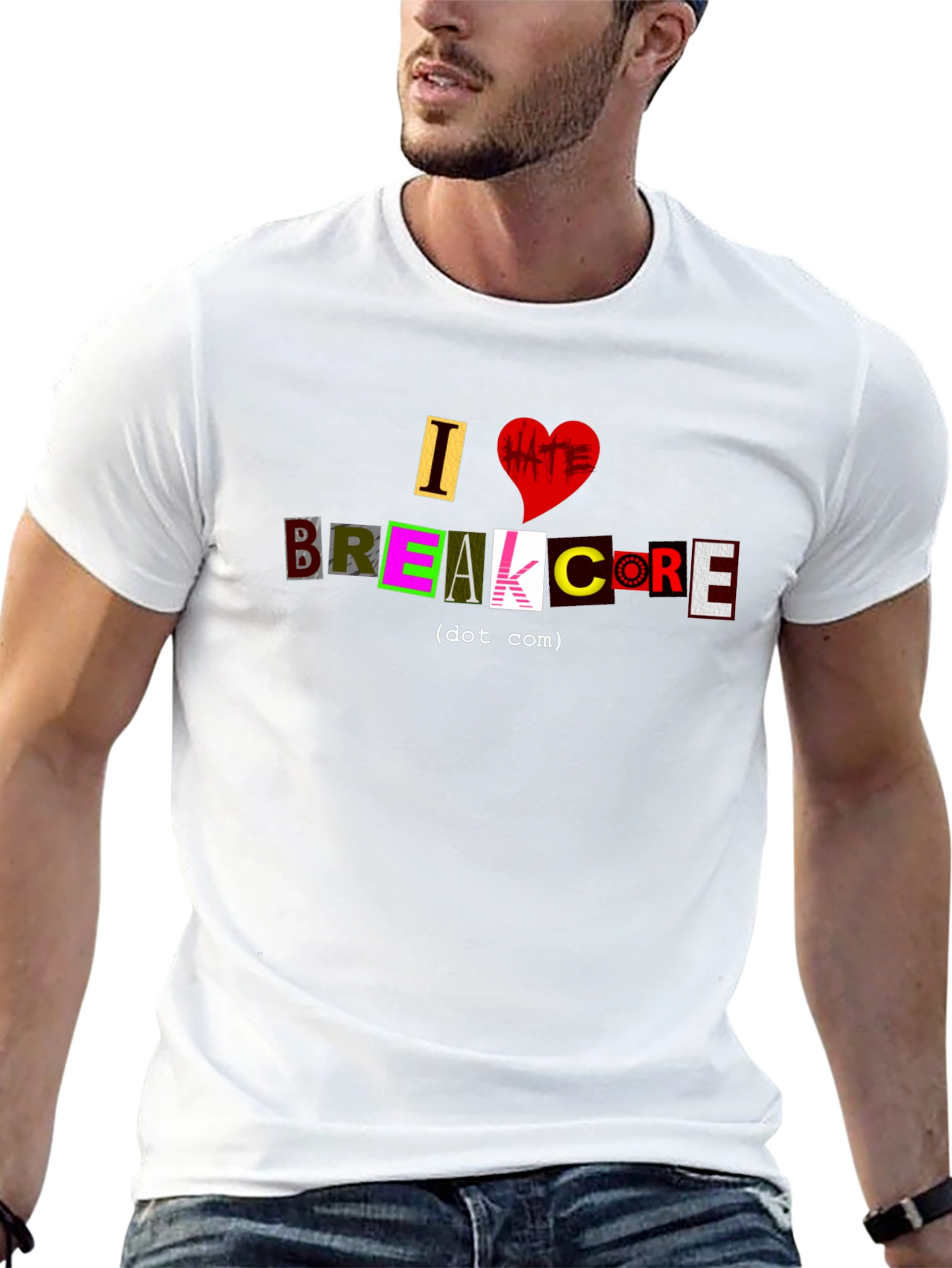I Heart Breakcore T-Shirt Black