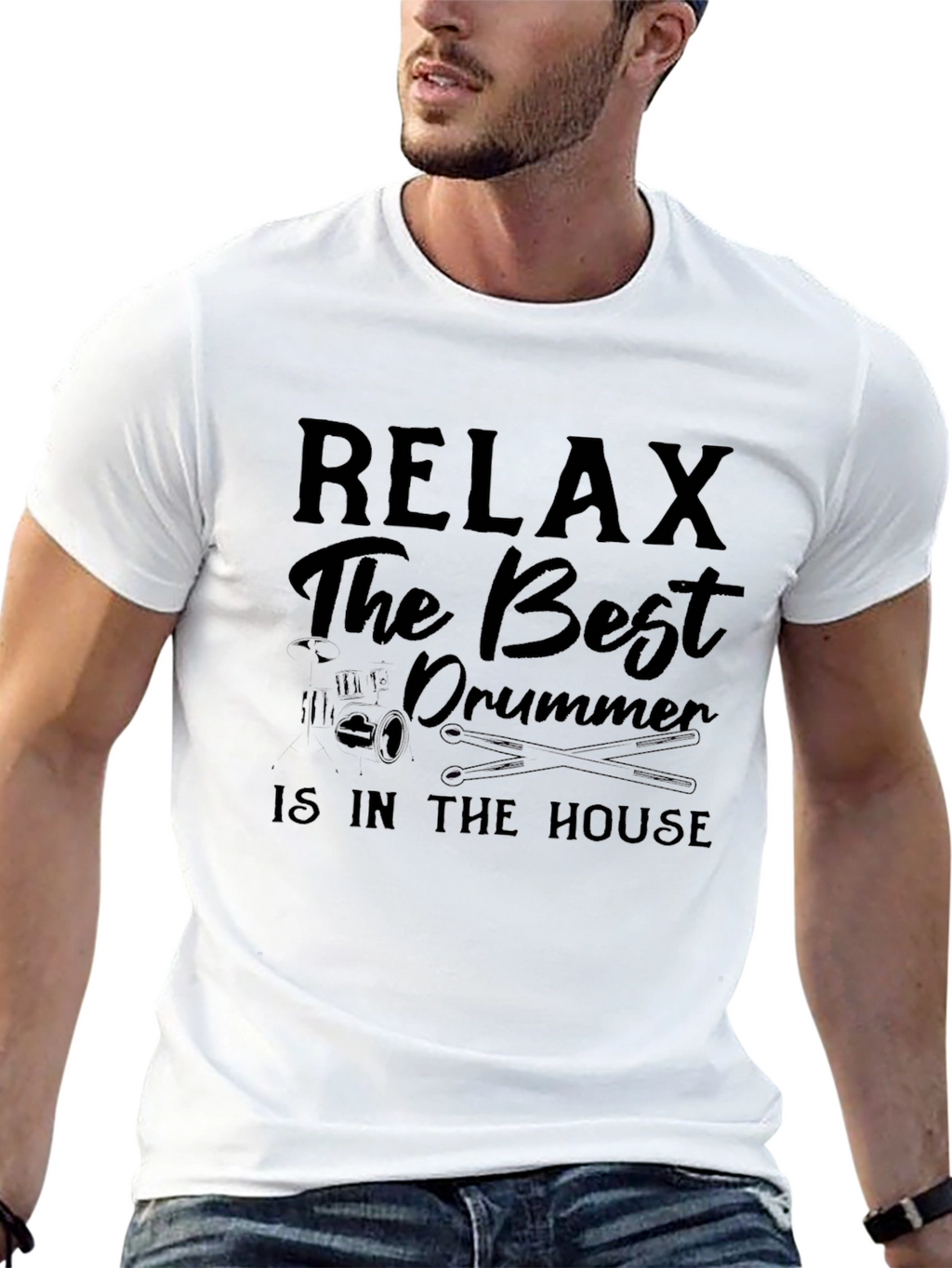 Relax The Best Drummer T-Shirt - Musician Tee
