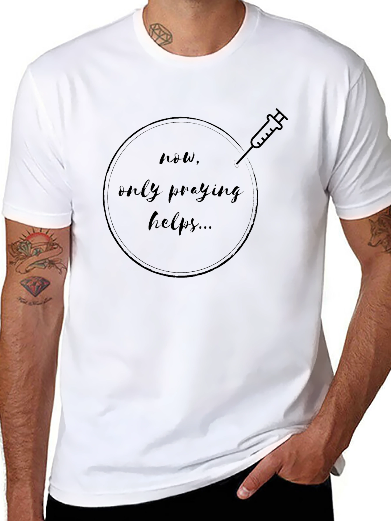 Praying Helps T-Shirt
