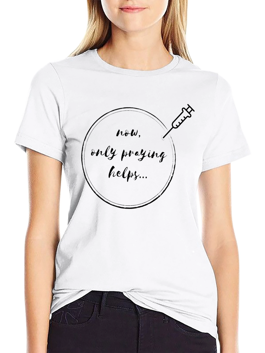 Praying Helps T-Shirt