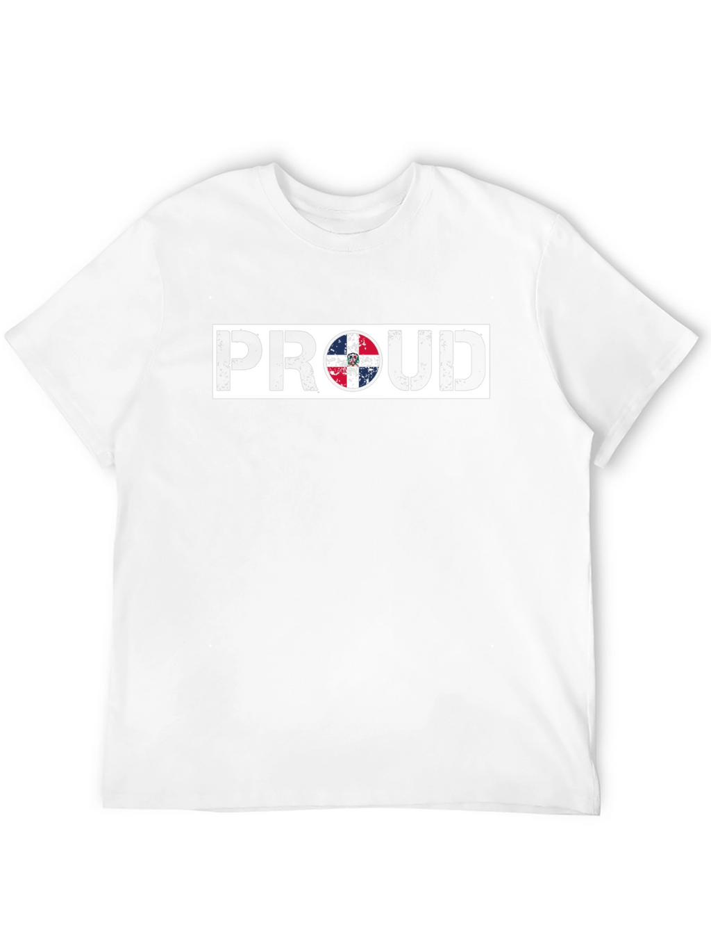 Proud Dominican Republic Flag T-Shirt