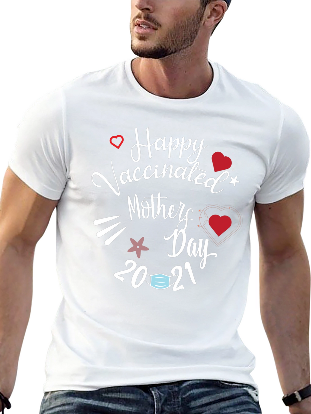 Vaccinated Mothers Day 2021 T-Shirt