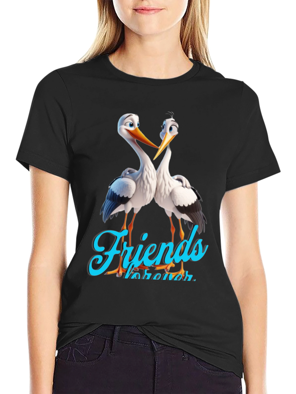 Stork Friends Forever Graphic Tee