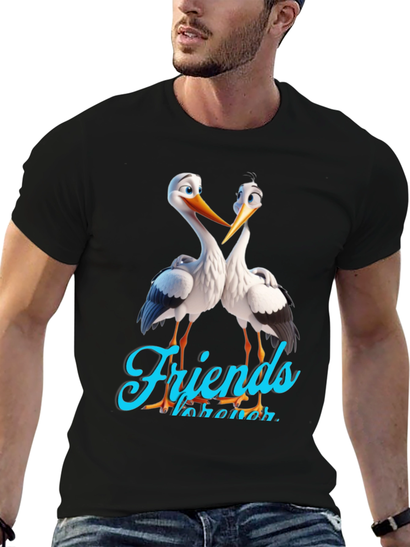 Stork Friends Forever Graphic Tee