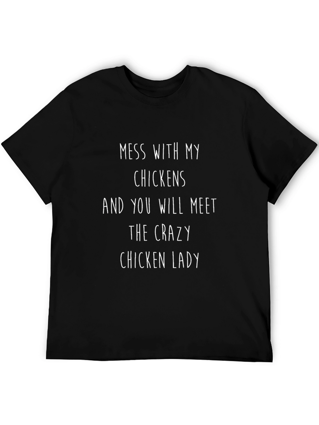 Crazy Chicken Lady T-Shirt - Funny Chicken Lover Tee