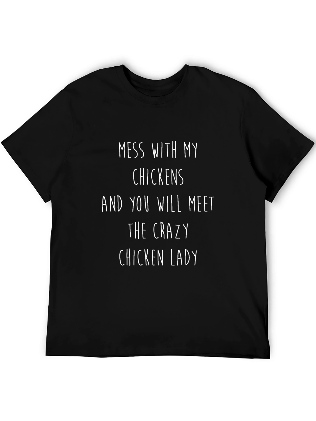 Crazy Chicken Lady T-Shirt - Funny Chicken Lover Tee
