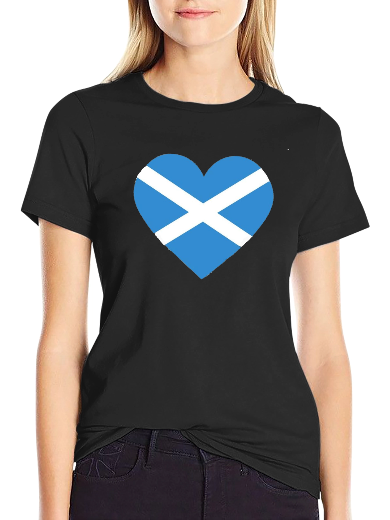 Scottish Pride Heart T-Shirt