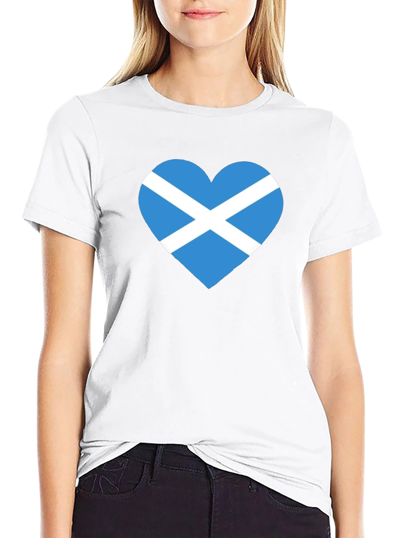 Scottish Pride Heart T-Shirt