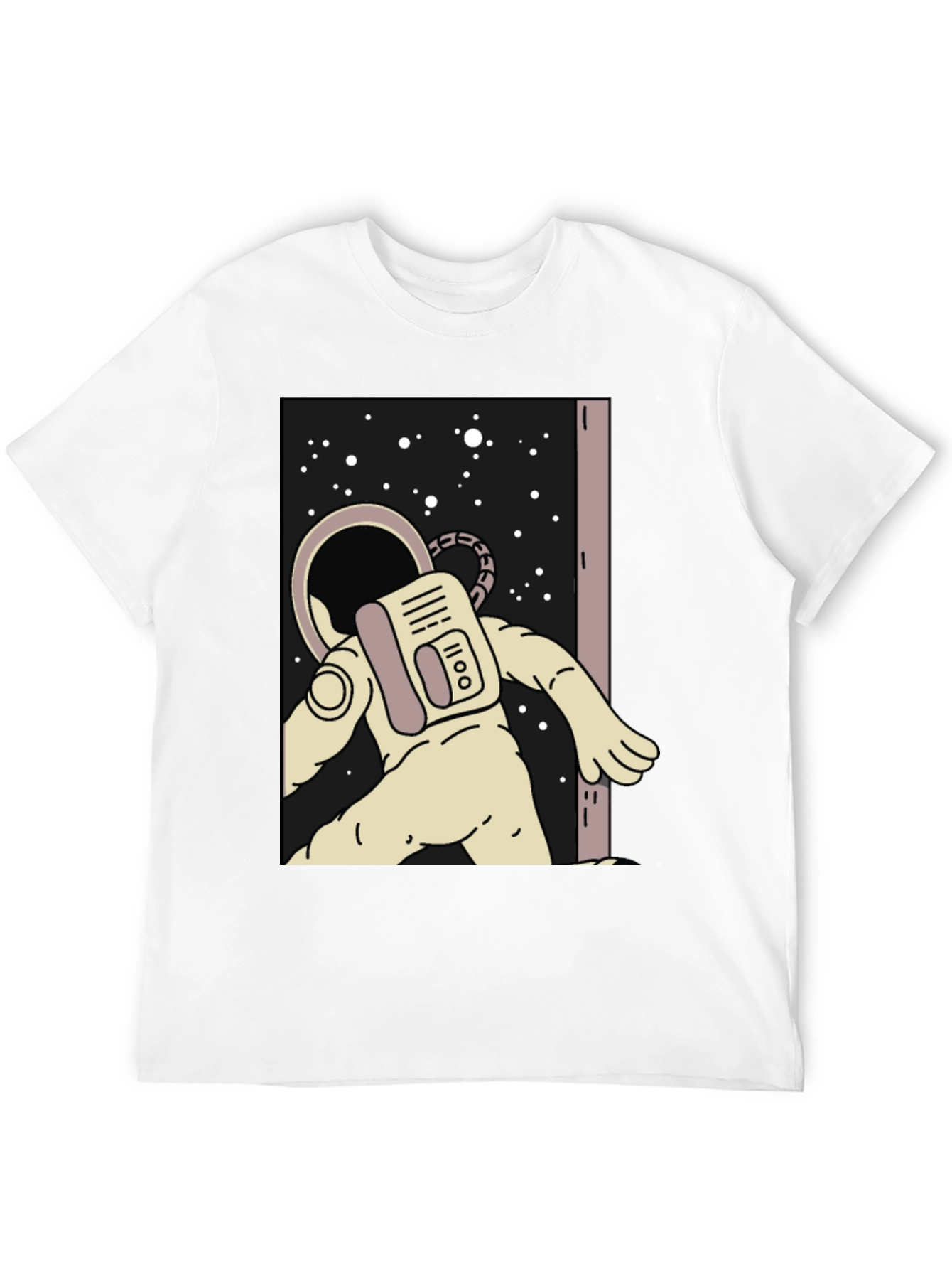 Astronaut Graphic Tee - Space Out in Style