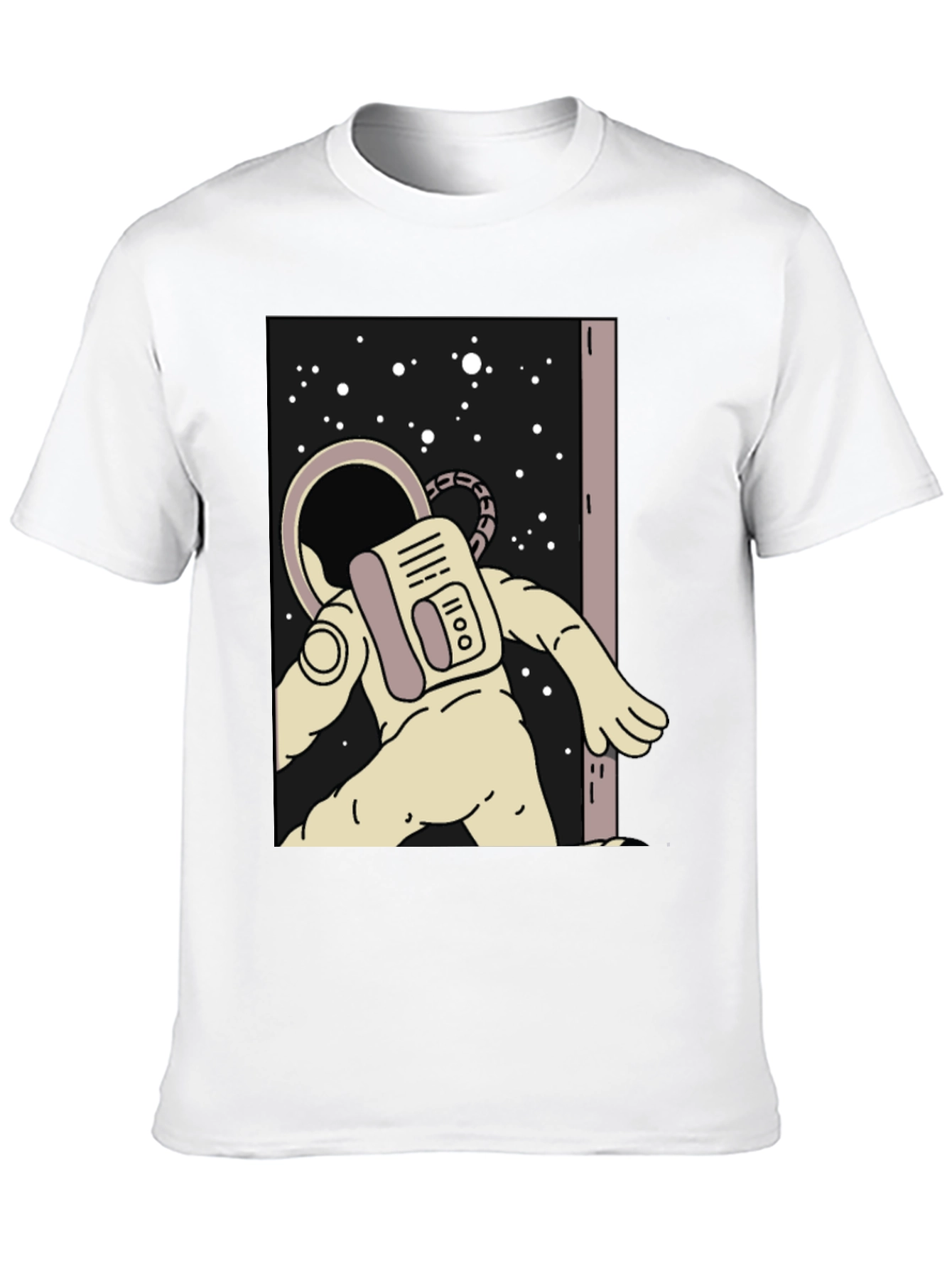 Astronaut Graphic Tee - Space Out in Style