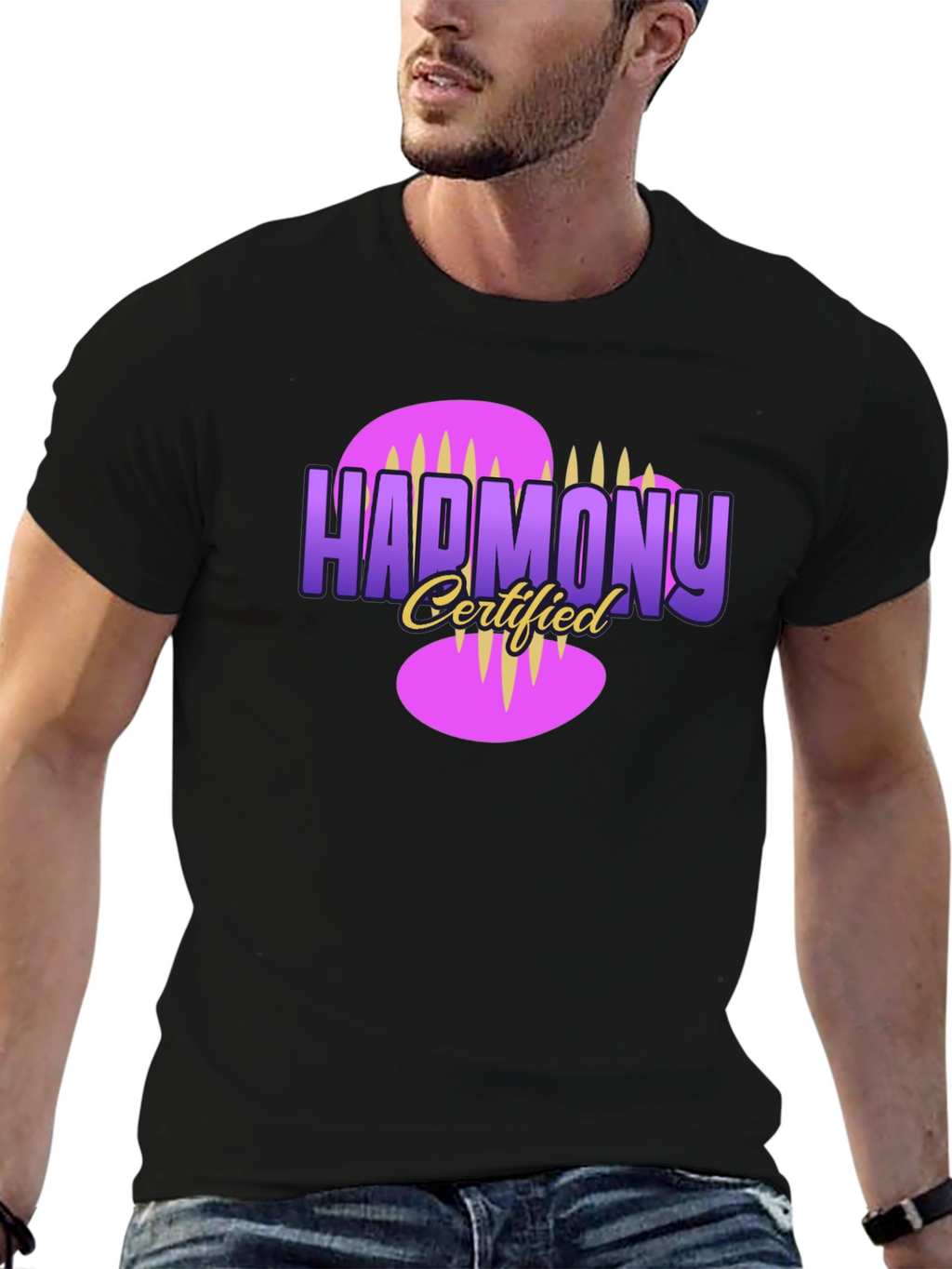 Harmony Certified Graphic Tee - Cool Design