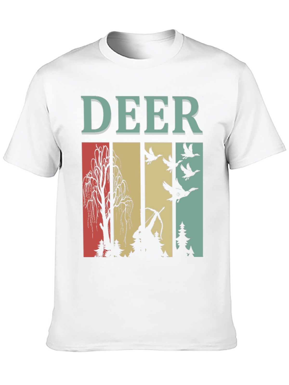 Vintage Deer Hunting Graphic Tee