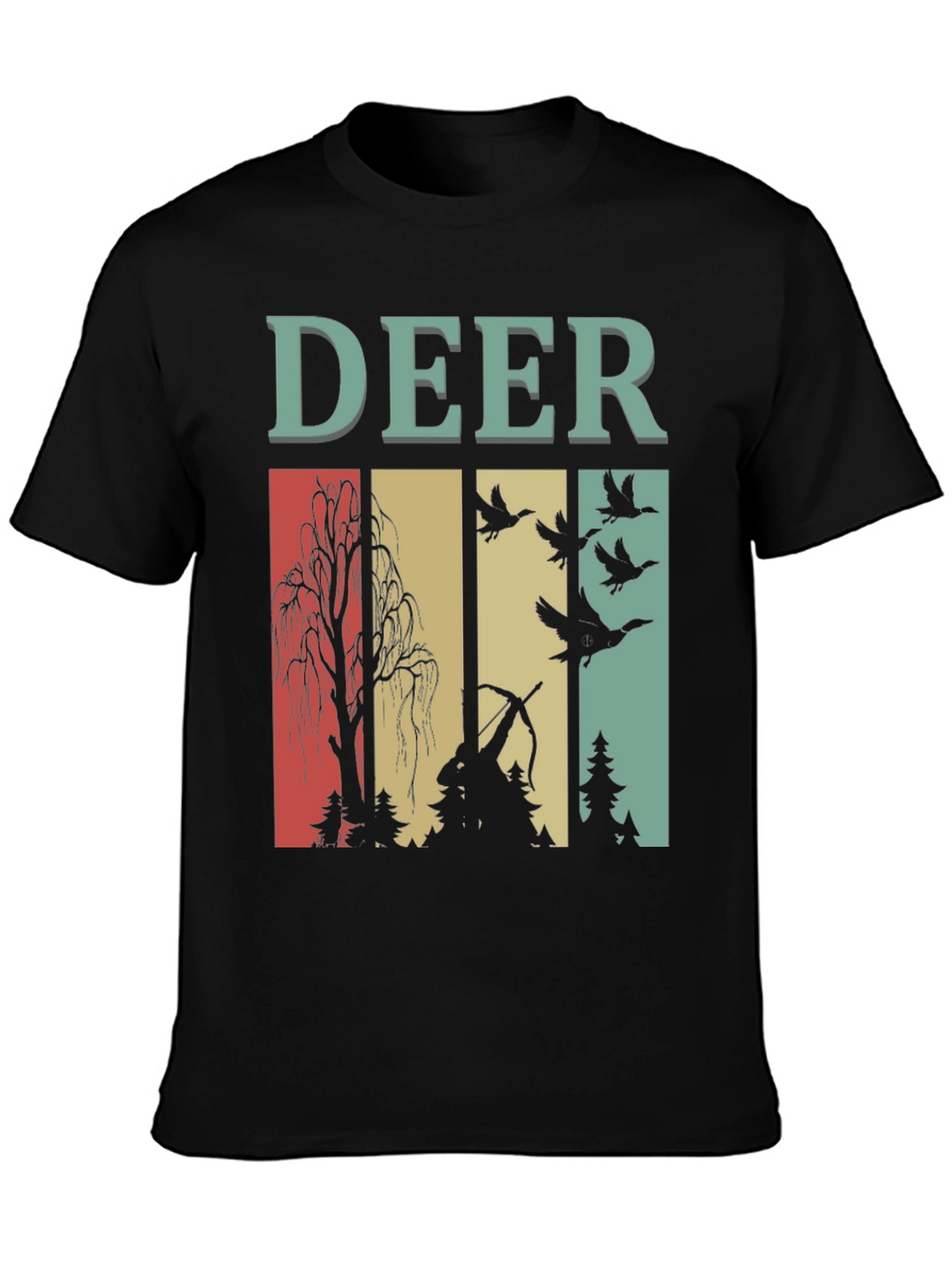 Vintage Deer Hunting Graphic Tee