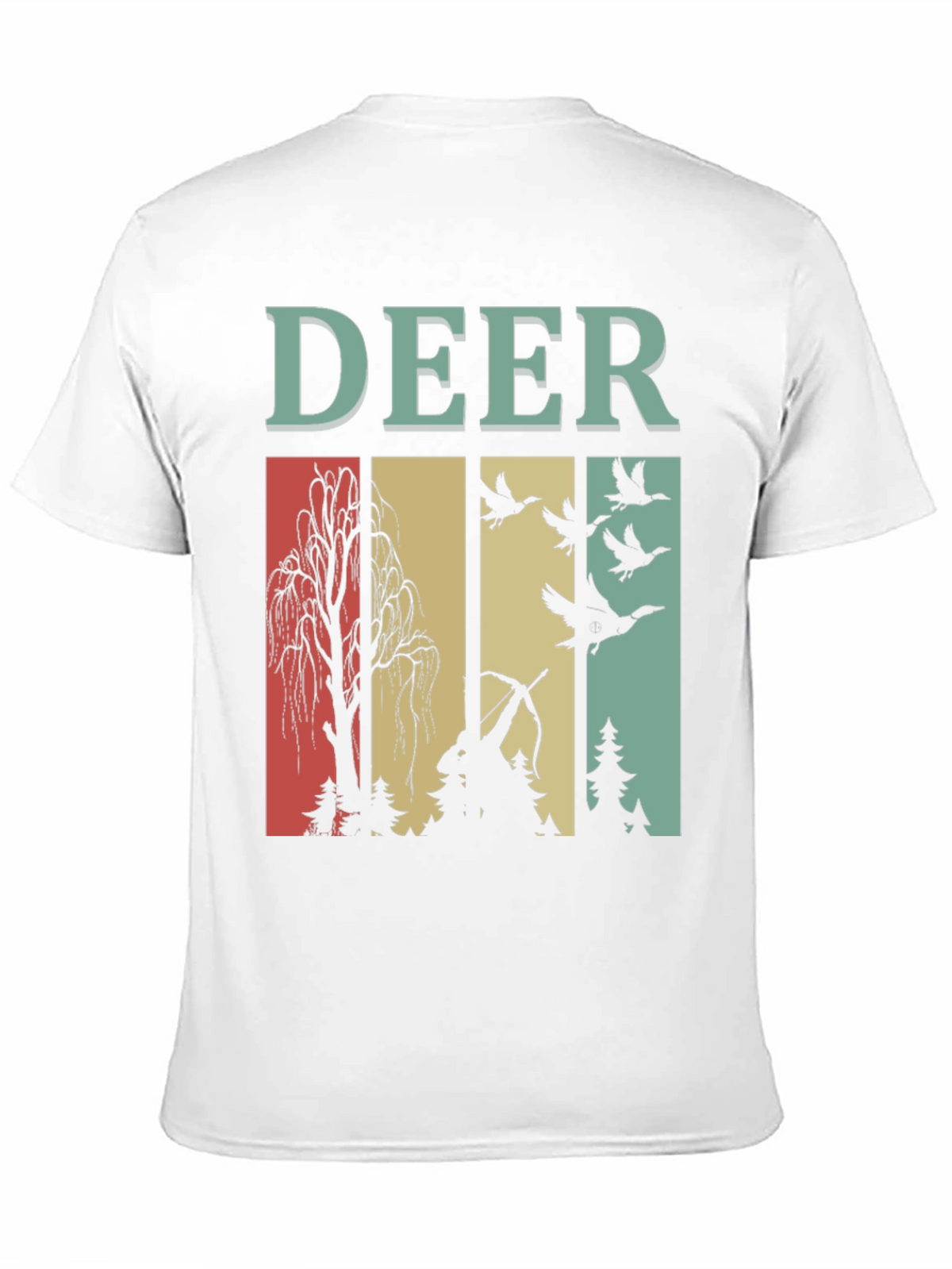 Vintage Deer Hunting Graphic Tee