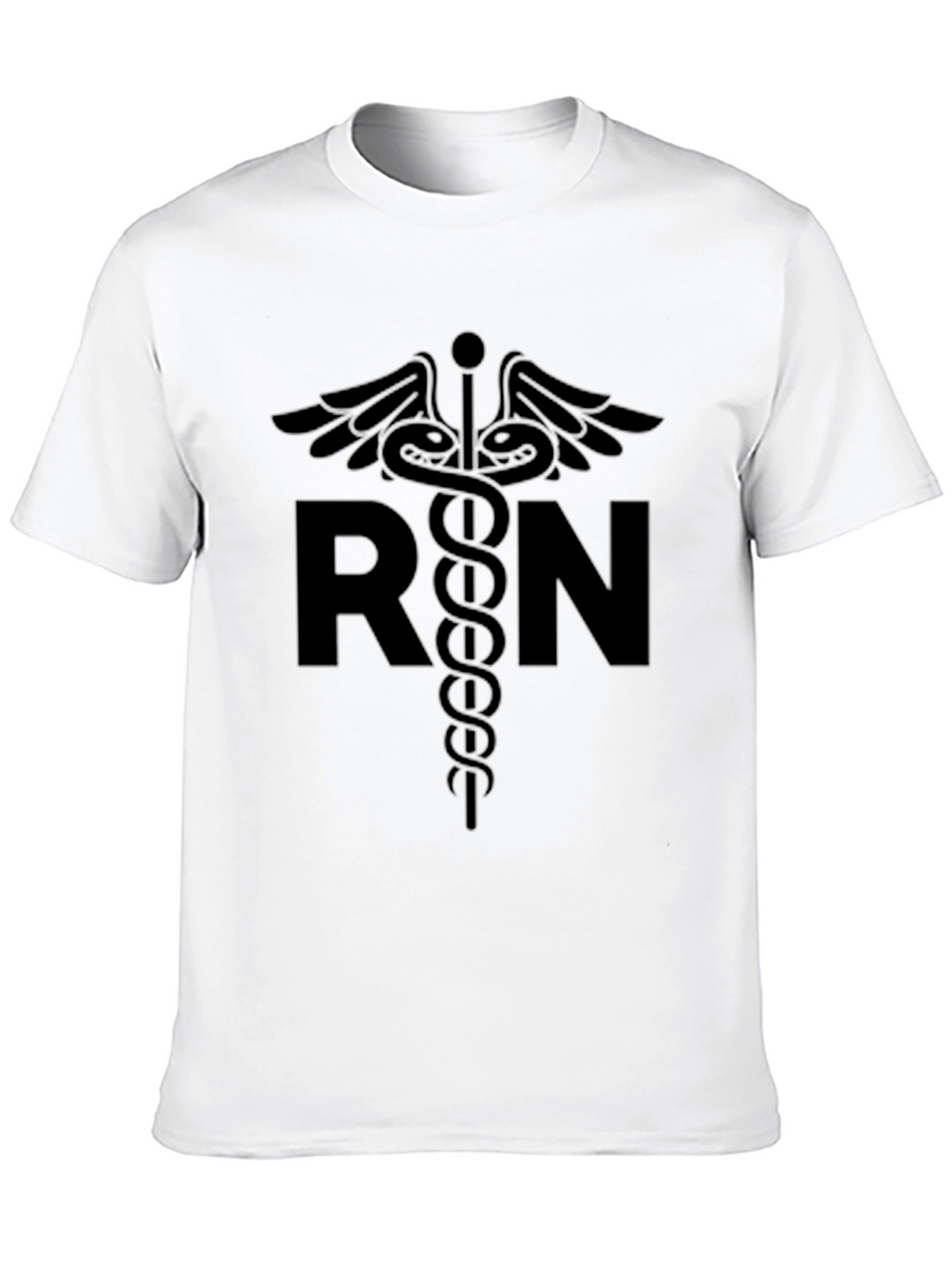 RN Caduceus Graphic T-Shirt - Comfortable Everyday Wear