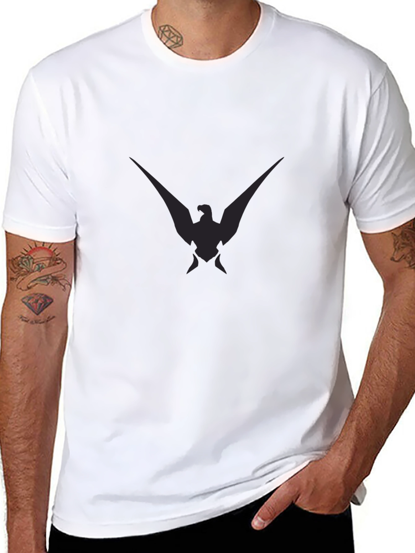 Black Phoenix Graphic Tee - Mens Style