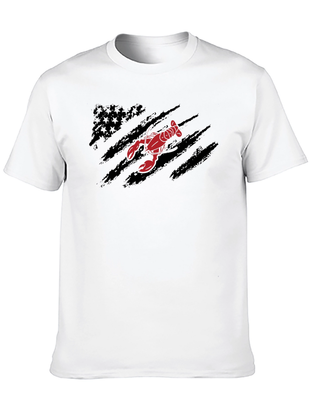 Lobster American Flag T-Shirt