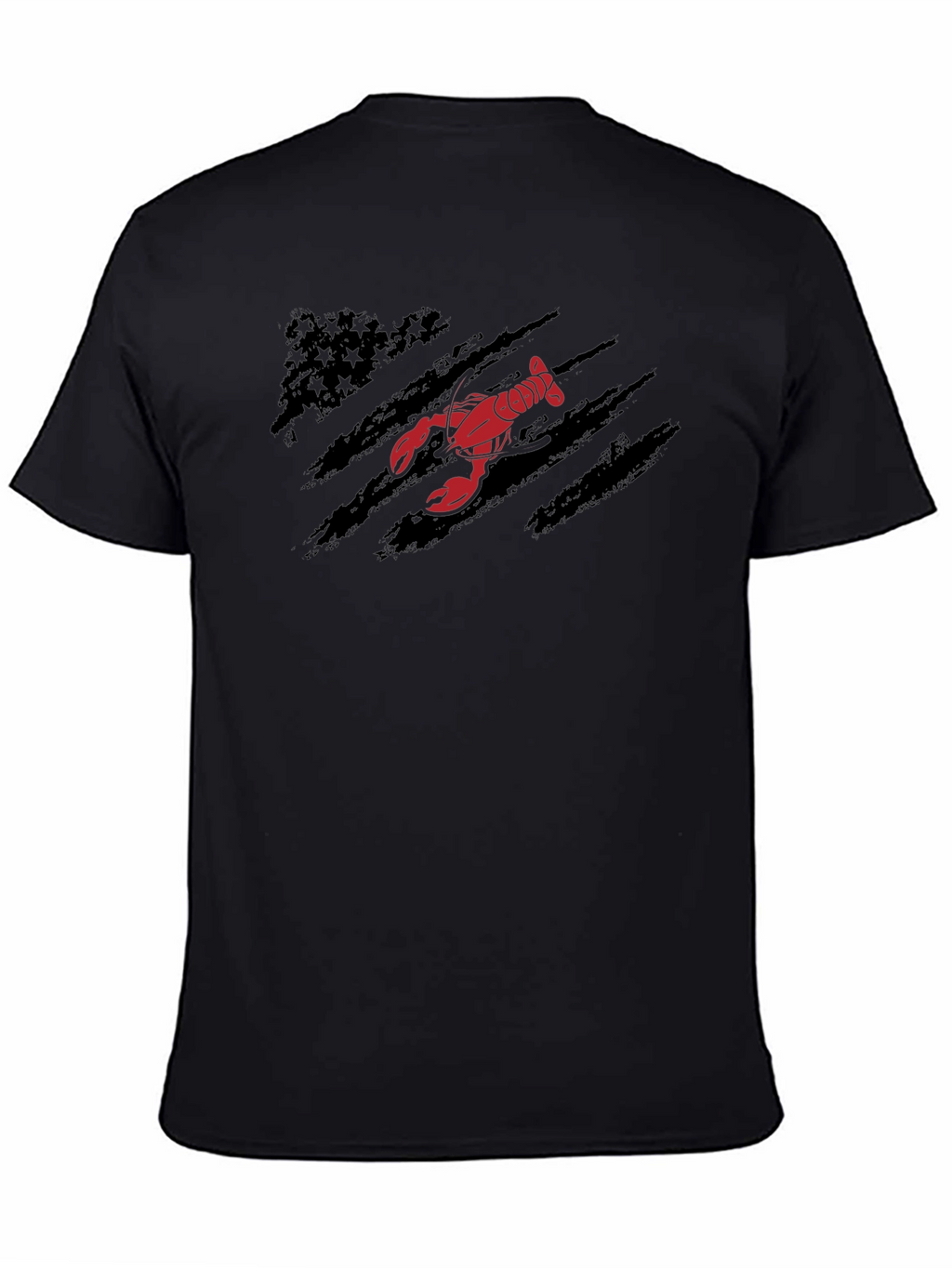 Lobster American Flag T-Shirt