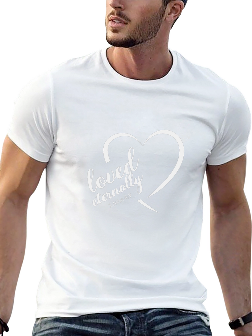 Loved Eternally Graphic Tee - Christian Apparel