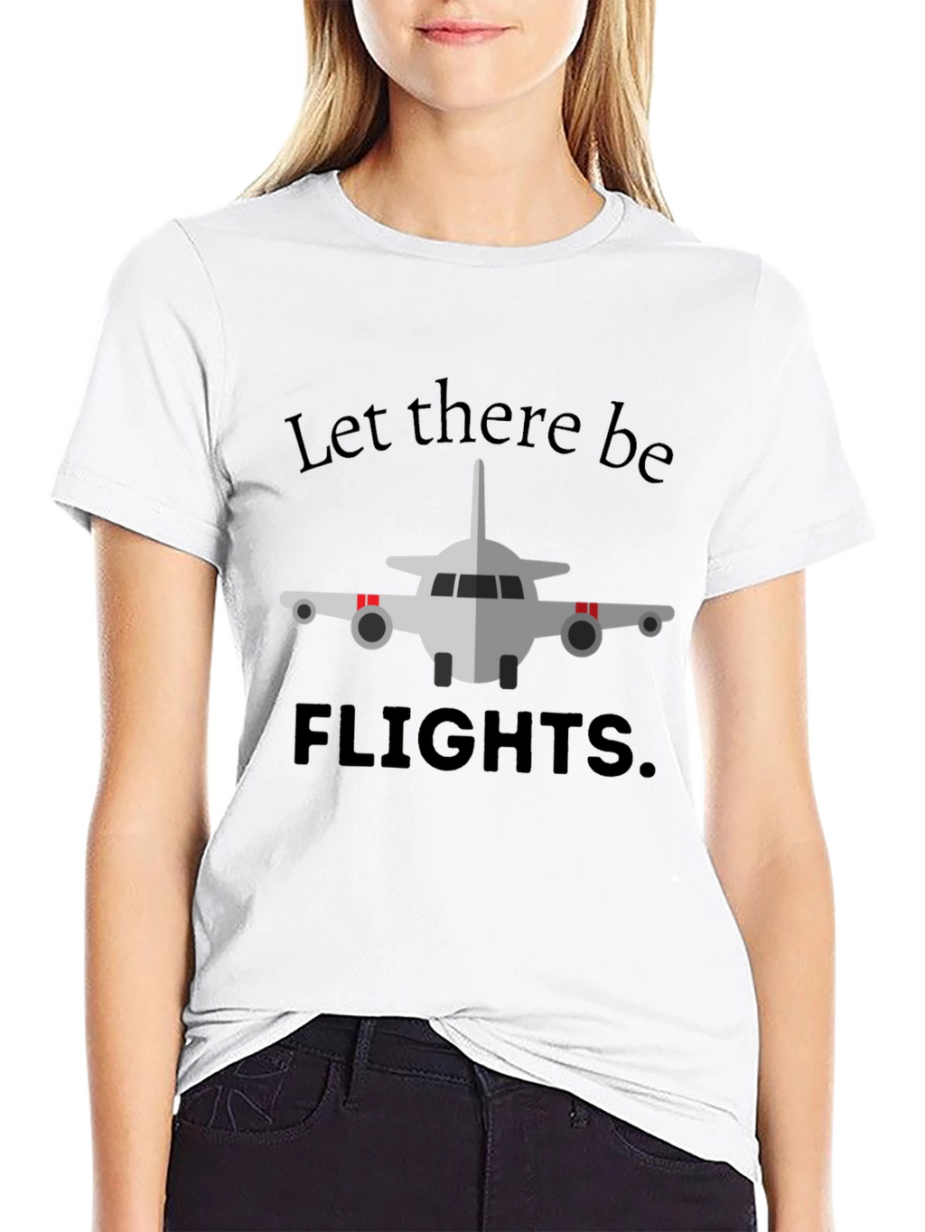 Let There Be Flights Black T-Shirt