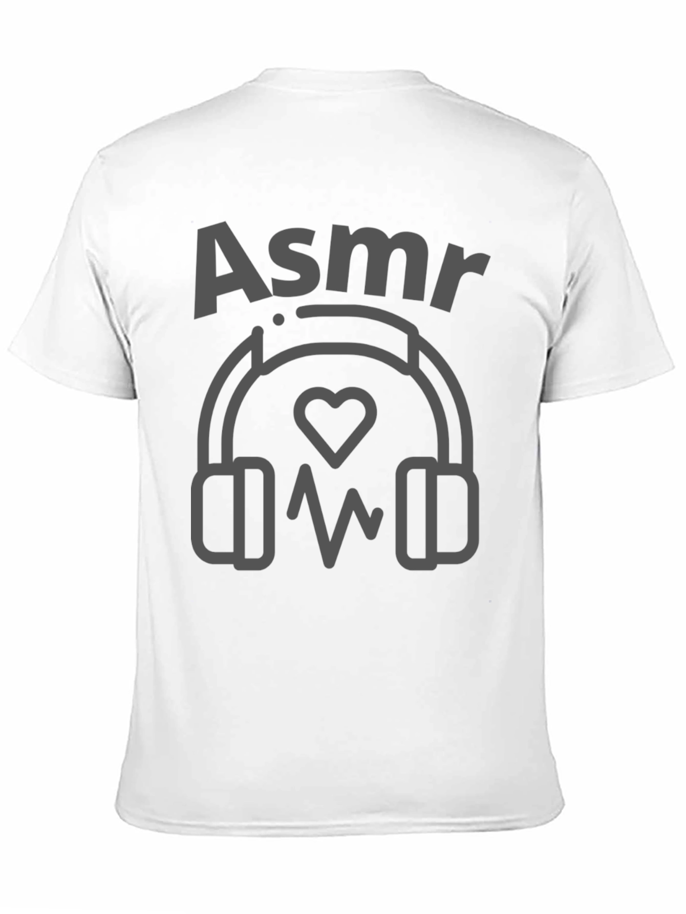 ASMR Heartbeat Headphones T-Shirt - Comfort & Style
