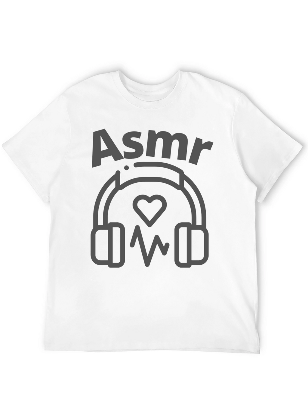 ASMR Heartbeat Headphones T-Shirt - Comfort & Style