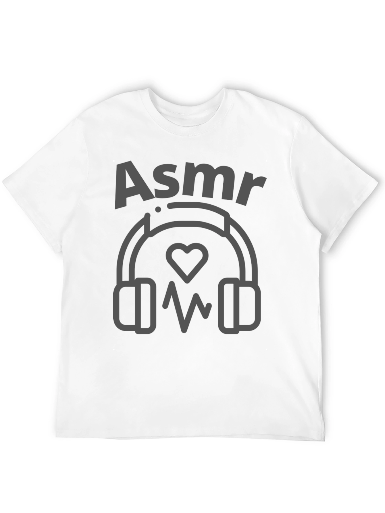 ASMR Heartbeat Headphones T-Shirt - Comfort & Style