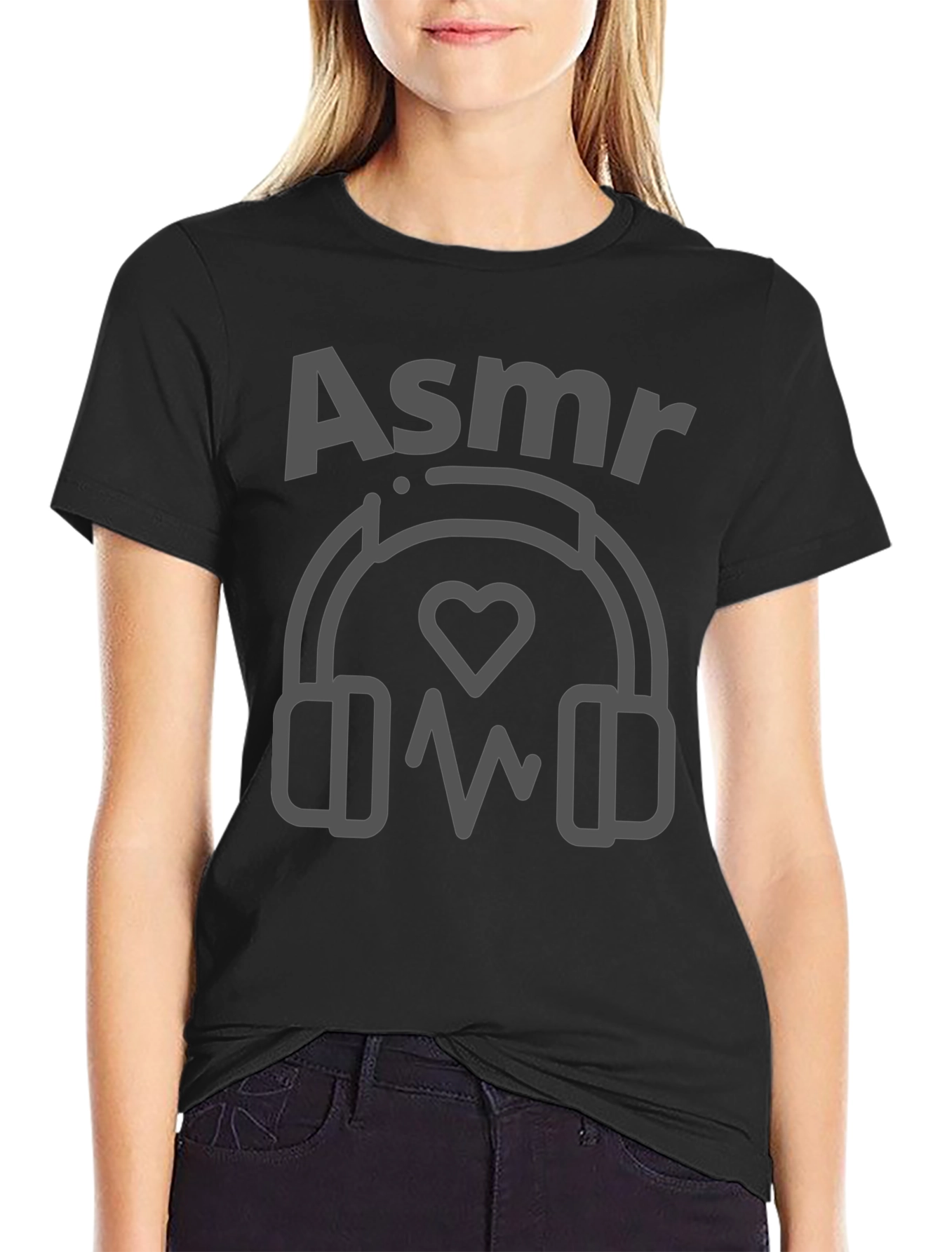 ASMR Heartbeat Headphones T-Shirt - Comfort & Style