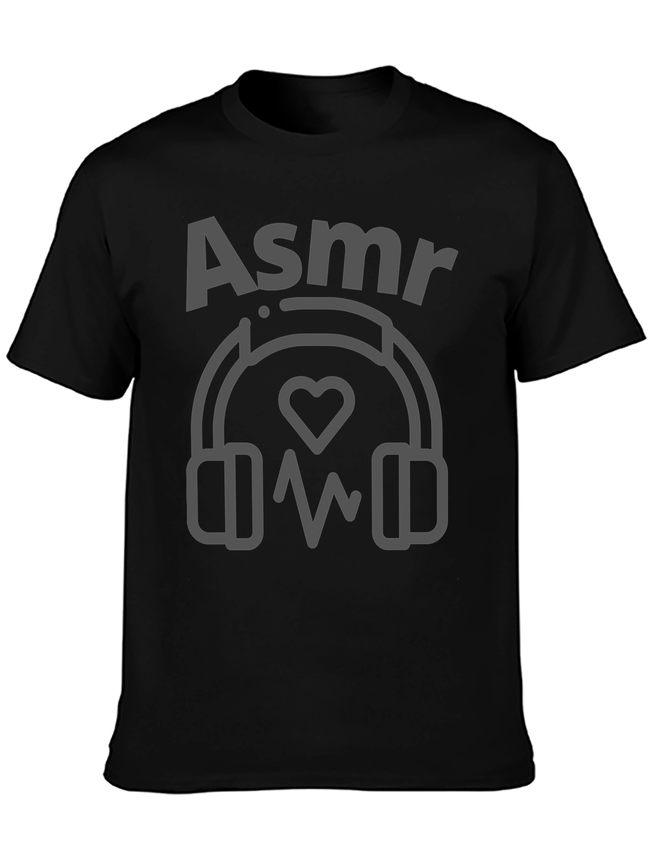 ASMR Heartbeat Headphones T-Shirt - Comfort & Style