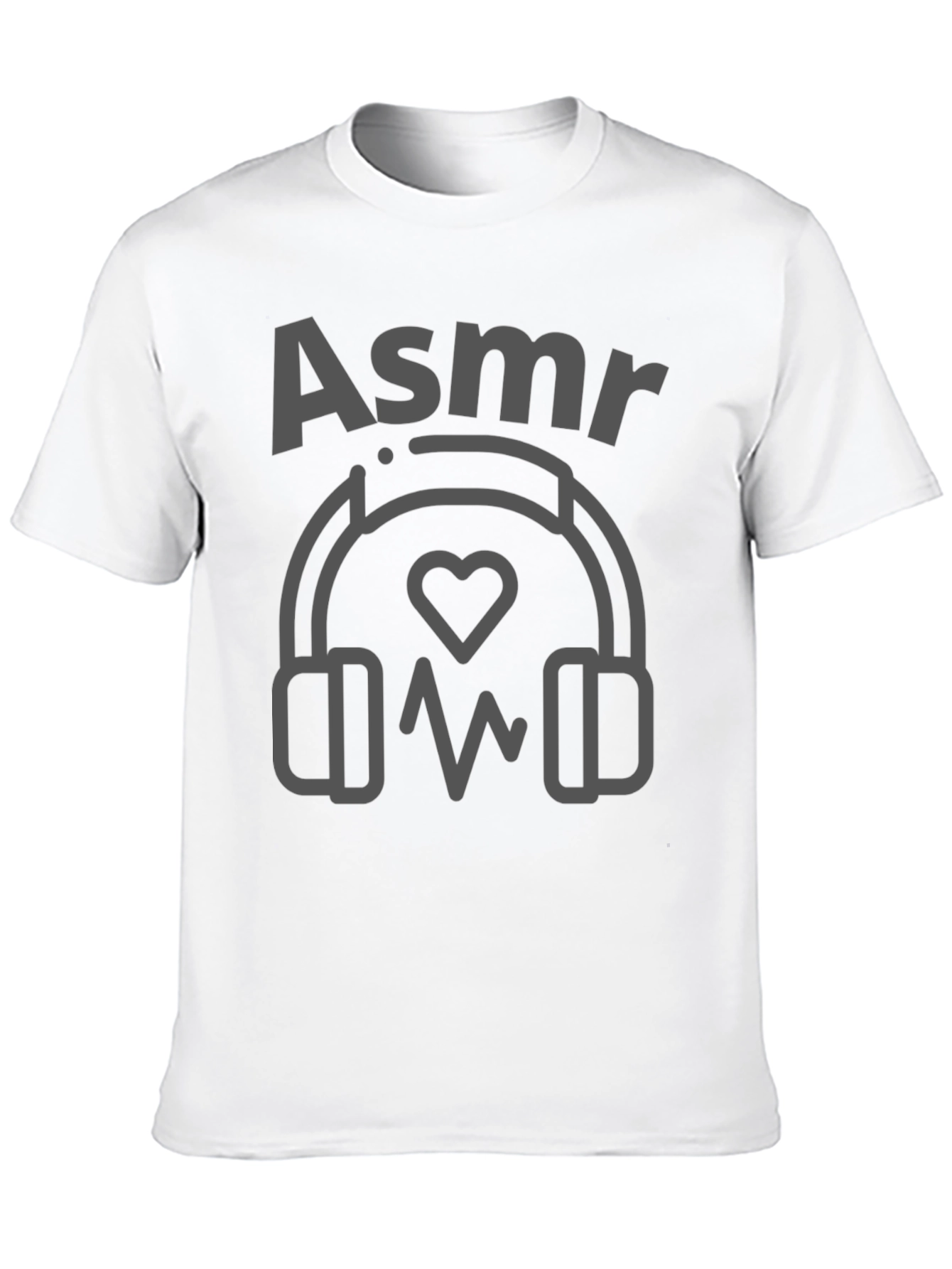 ASMR Heartbeat Headphones T-Shirt - Comfort & Style