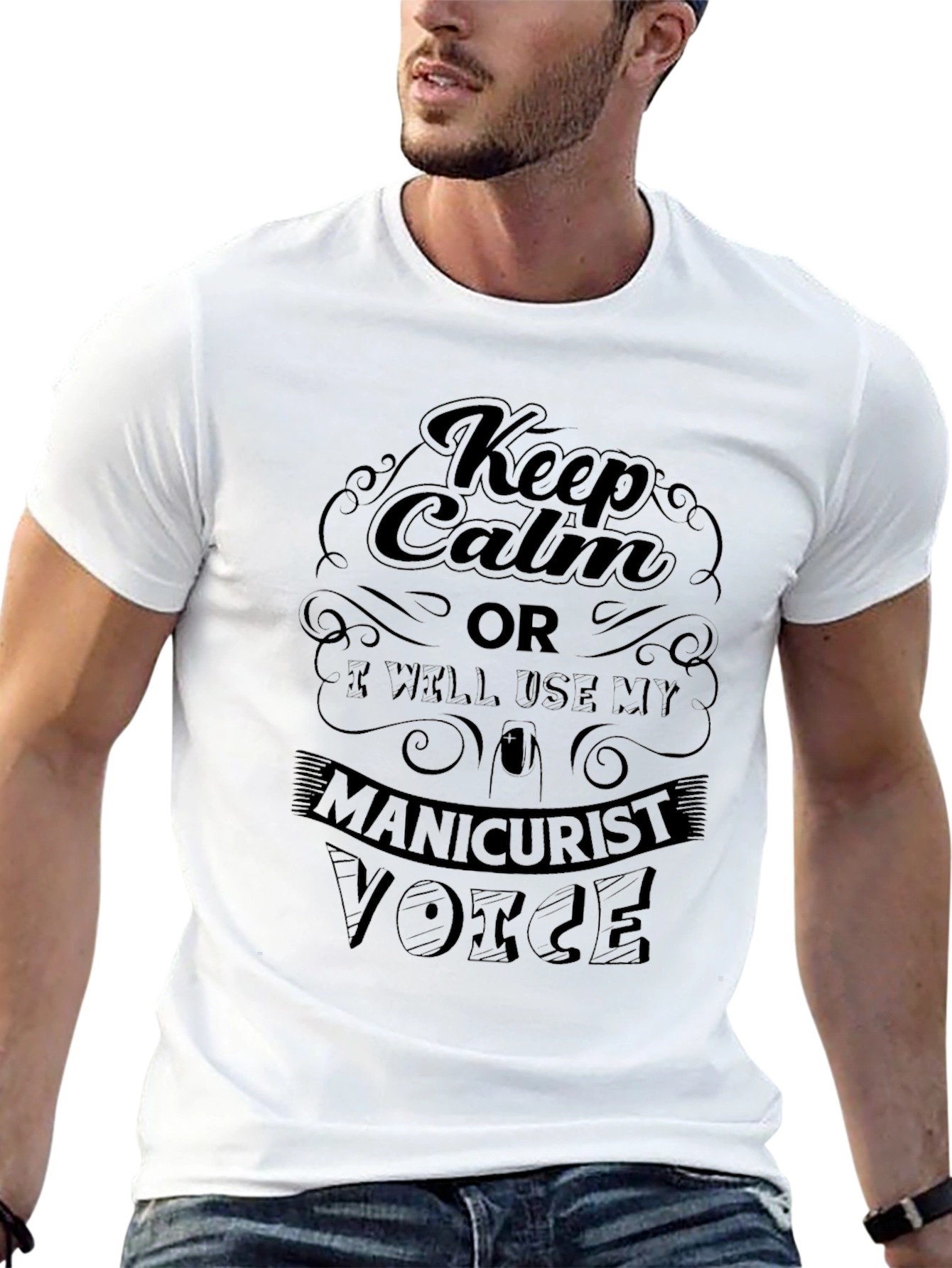 Keep Calm Manicurist Voice T-Shirt