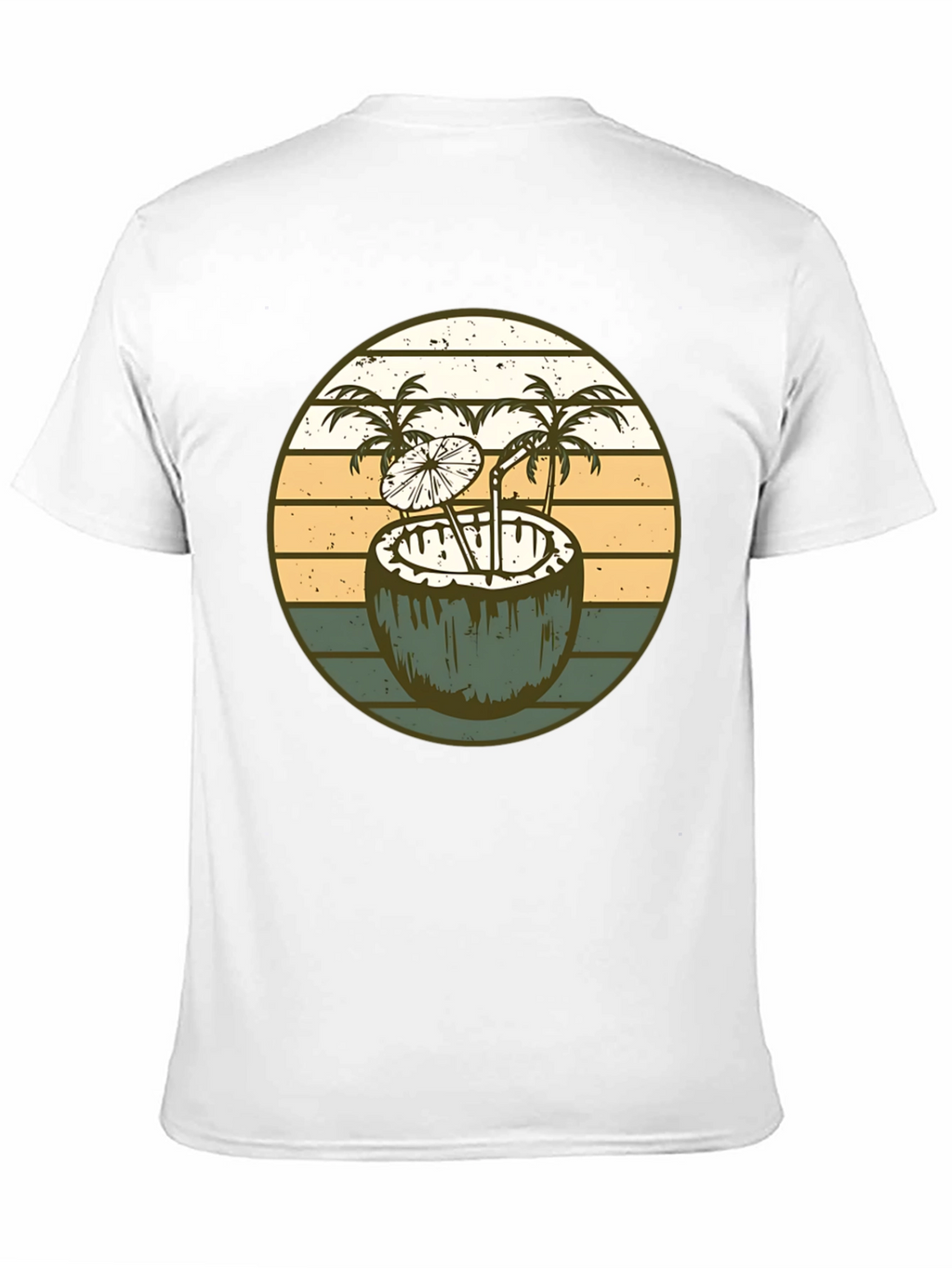 Retro Coconut Cocktail T-Shirt